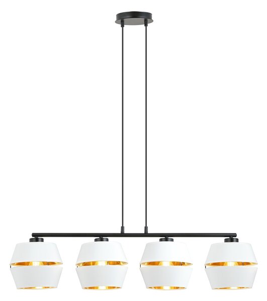 Emibig modern függeszték piano fehér fekete arany emi1182/4