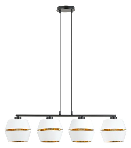 Emibig modern függeszték piano fehér fekete arany emi1182/4
