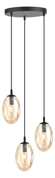 Emibig modern függeszték astral fekete mézédes emi1267/3prem