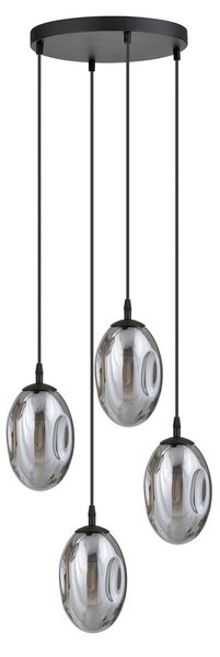 Emibig modern függeszték astral fekete grafit emi1266/4prem