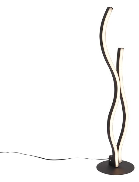 Design asztali lámpa fekete LED-del, dimmelhető - Ying