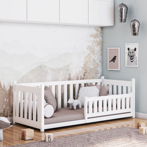 Lano Concept Montessori Gyerekágy V6 (fehér, 80x200 Cm)