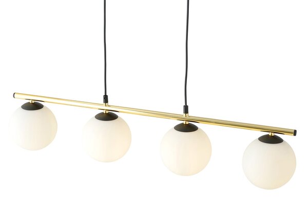 Emibig modern függeszték alora fehér fekete arany emi1254/4
