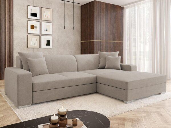 Sarokkanapé Kingsport 118, Kárpit, 75x263x178cm