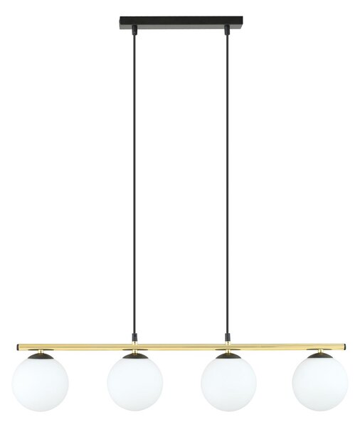 Emibig modern függeszték alora fehér fekete arany emi1254/4
