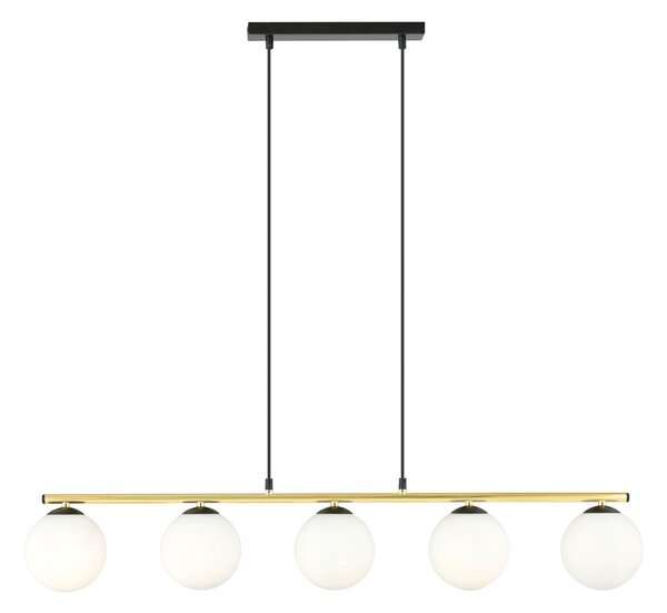 Emibig modern függeszték allora fehér fekete arany emi1254/5