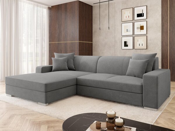 Sarokkanapé Kingsport 118, Kárpit, 75x263x178cm