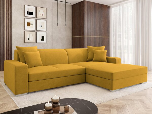 Sarokkanapé Kingsport 118, Kárpit, 75x263x178cm