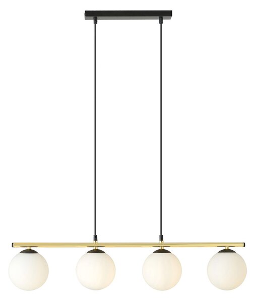 Emibig modern függeszték alora fehér fekete arany emi1254/4