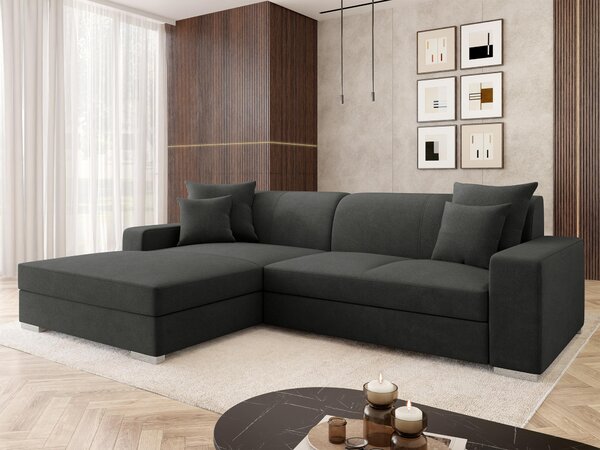 Sarokkanapé Kingsport 118, Kárpit, 75x263x178cm