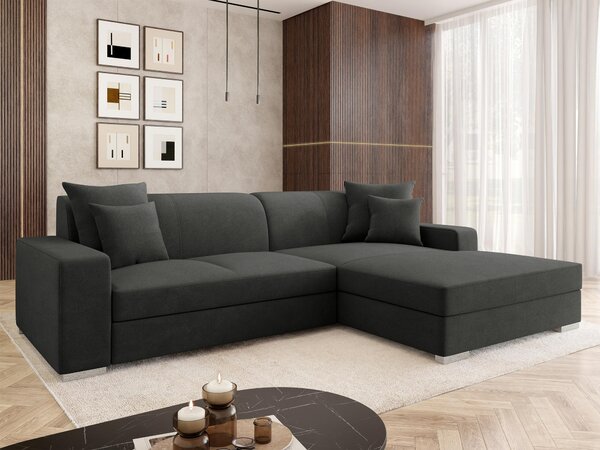 Sarokkanapé Kingsport 118, Kárpit, 75x263x178cm