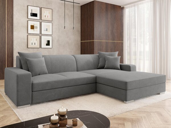Sarokkanapé Kingsport 118, Kárpit, 75x263x178cm