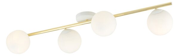 Emibig modern mennyezeti lámpa splendi fehér arany emi1249/4