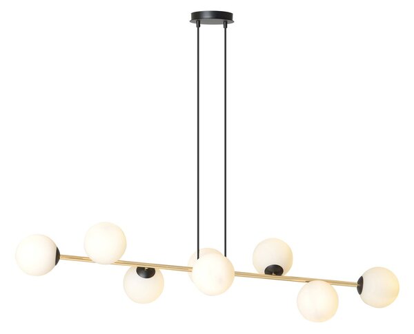 Emibig modern függeszték gravity fehér fekete arany emi1241/8