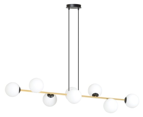 Emibig modern függeszték gravity fehér fekete arany emi1241/8