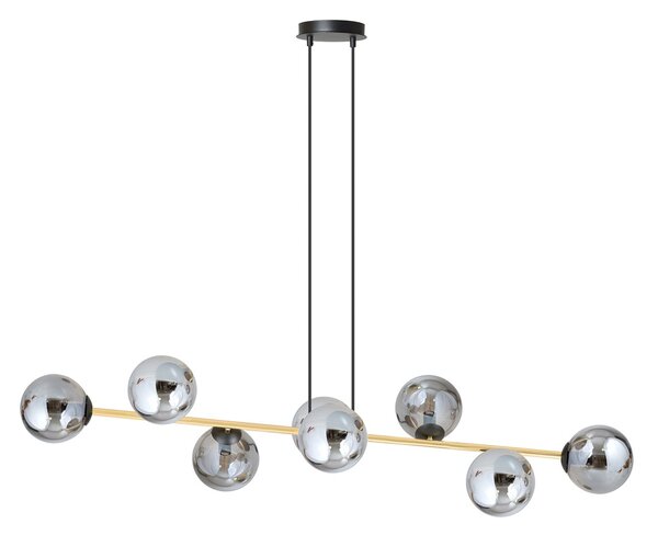 Emibig modern függeszték gravity fekete grafit arany emi1237/8