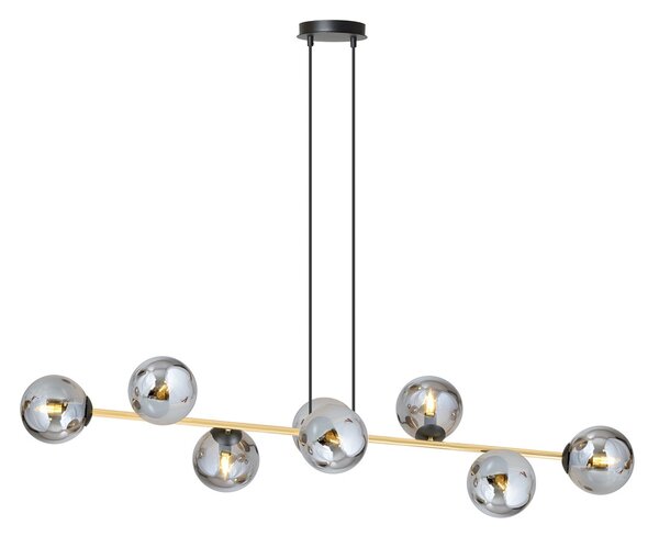 Emibig modern függeszték gravity fekete grafit arany emi1237/8