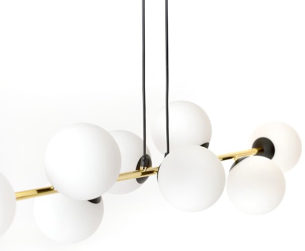 Emibig modern függeszték gravity fehér fekete arany emi1241/8