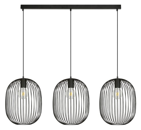 Emibig modern skandináv függeszték onyx fekete emi1304/3