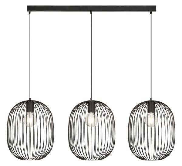 Emibig modern skandináv függeszték onyx fekete emi1304/3