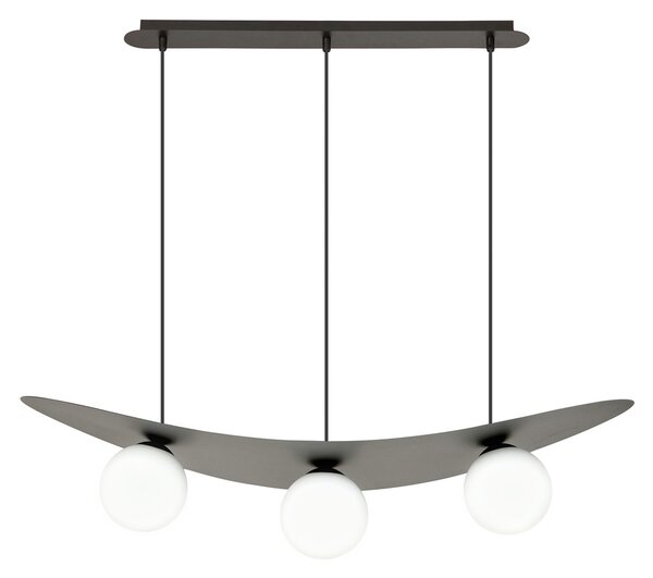 Emibig modern függeszték aura fehér fekete emi1301/3