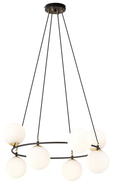 Emibig modern függeszték azura fehér fekete arany emi1295/8