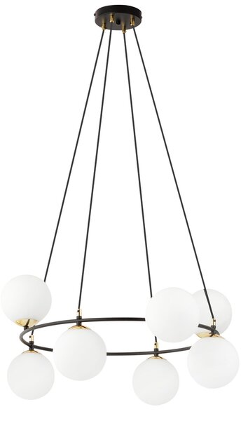 Emibig modern függeszték azura fehér fekete arany emi1295/8