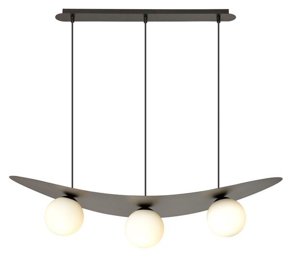 Emibig modern függeszték aura fehér fekete emi1301/3