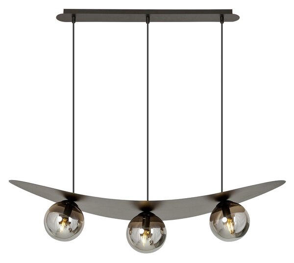 Emibig modern függeszték aura fekete grafit emi1300/3