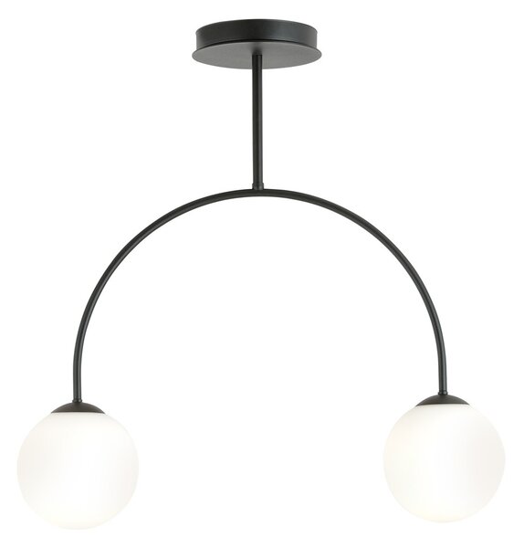 Emibig modern mennyezeti lámpa archi fehér fekete emi1288/2