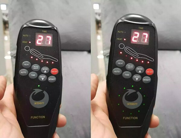 Neptun M Elektromos Masszázsfotel Bársony Fahéj Relax