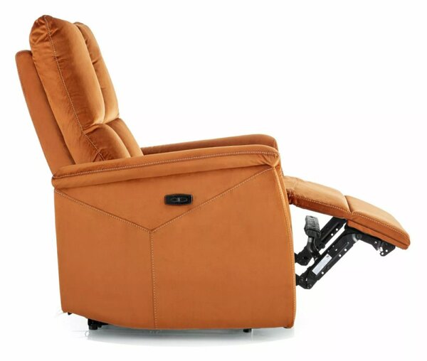 Neptun M Elektromos Masszázsfotel Bársony Fahéj Relax