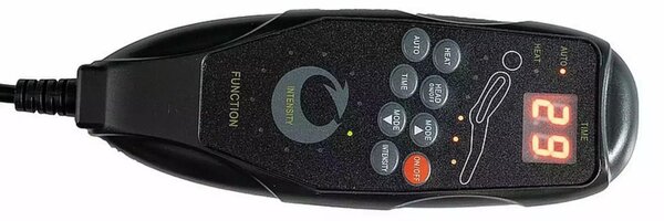 Neptun M Elektromos Masszázsfotel Bársony Fahéj Relax