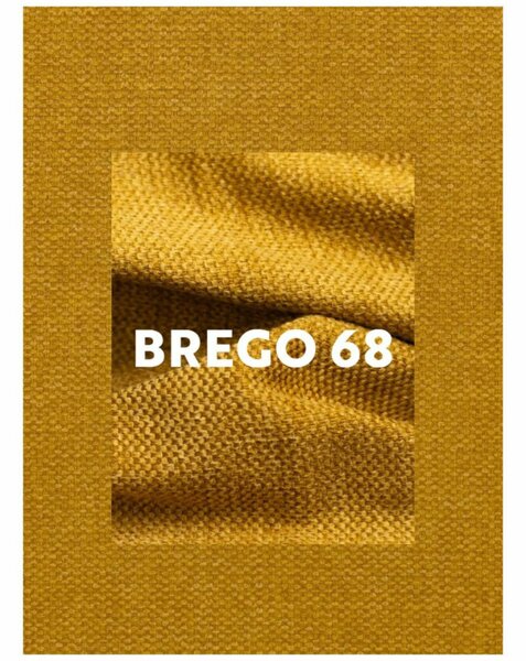 Brigitte Brego Forgó Fotel Curry Szövet Króm 360°
