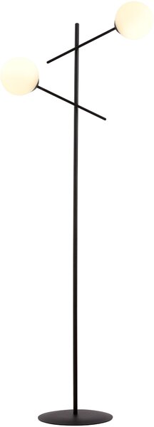 Emibig modern állólámpa linear fehér fekete emi1169/lp2