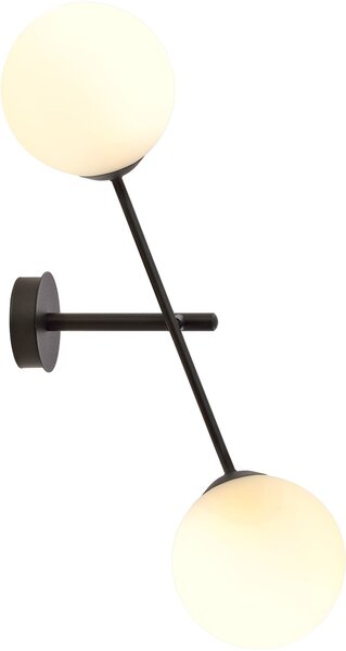 Emibig modern fali lámpa linear fehér fekete emi1169/k2