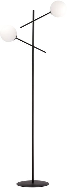 Emibig modern állólámpa linear fehér fekete emi1169/lp2