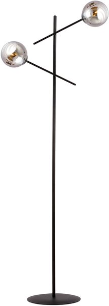 Emibig modern állólámpa linear fekete grafit emi1167/lp2