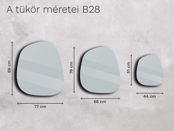 Bronz tükör Base B28