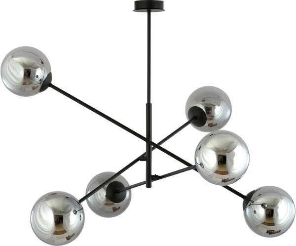 Emibig modern függeszték linear fekete grafit emi1167/6