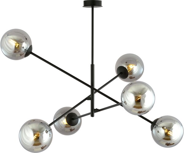 Emibig modern függeszték linear fekete grafit emi1167/6