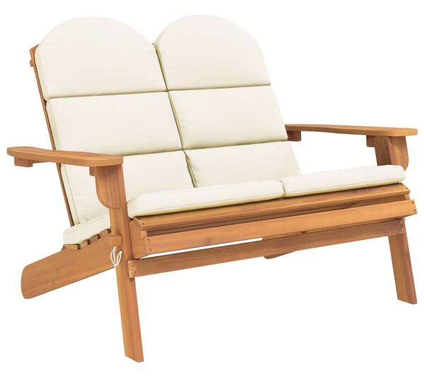 Akácfa Adirondack Kerti Pad - 2 személyes - 126cm