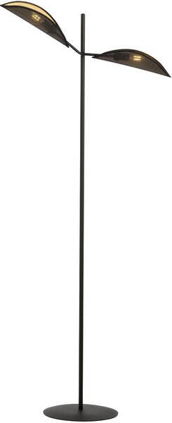 Emibig modern állólámpa vene fekete arany emi1158/lp2