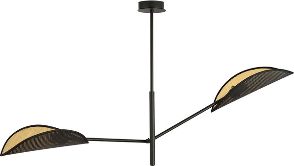 Emibig modern mennyezeti lámpa vene fekete arany emi1158/2