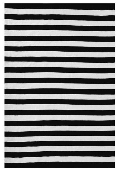 Kültéri szőnyeg TAVAS Fekete/fehér 140 x 200 cm