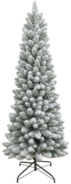 MagicHome Clark műfenyő, havas ezüstfenyő, 180 cm