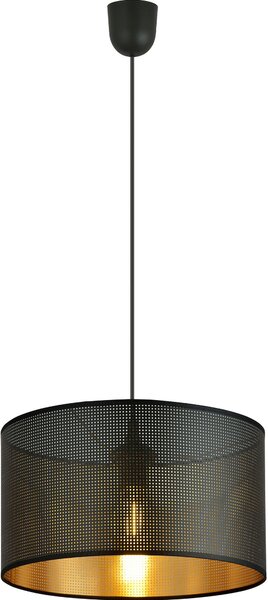 Emibig modern skandináv függeszték aston fekete arany emi1148/1