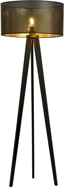 Emibig modern skandináv állólámpa aston fekete arany emi1148/lp1