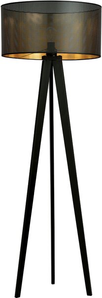 Emibig modern skandináv állólámpa aston fekete arany emi1148/lp1
