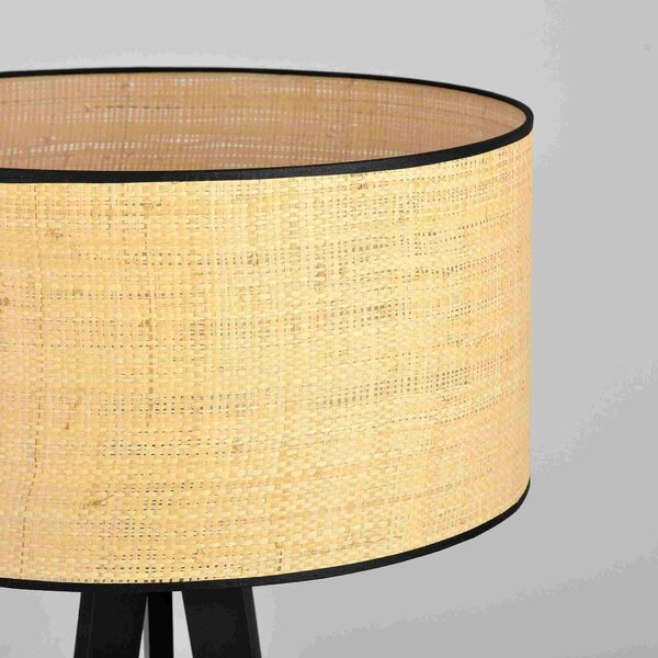 Emibig modern skandináv állólámpa aston barna fekete emi1149/lp1